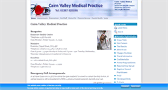 Desktop Screenshot of cairnvalleymedicalpractice.co.uk